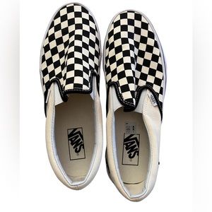 Mens Slip On Checkered Vans